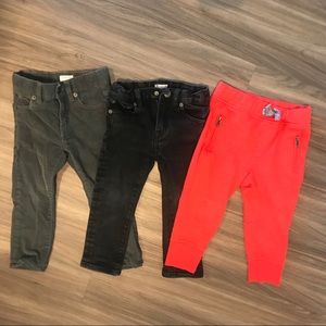 CREWCUTS- 2T Pants Bundle